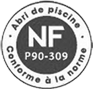 Abris de piscine • NF P90-309 • Conforme à la norme